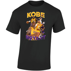 Kobe Bryant Retro Graphic Unisex Soft Cotton Black T Shirt