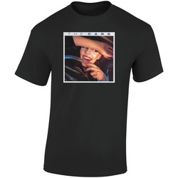 The Cars The Cars Album Cover Retro Graphic Unisex Soft Cotton Black T Shirt