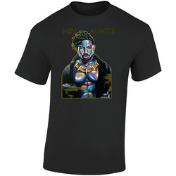 Hey Auntie Erik Killmonger Wakanda Black Panther Africa Black Pride Retro Graphic Unisex Soft Cotton Black T Shirt
