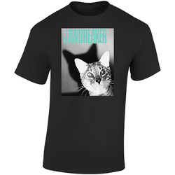 Jawbreaker Cat Retro Graphic Unisex Soft Cotton Black T Shirt