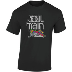 Soul Train, T-Shirt, R&B, Urban, Music, Don Cornelius, Motown, Retro, 60's, 70's Retro Graphic Unisex Soft Cotton Black T Shirt