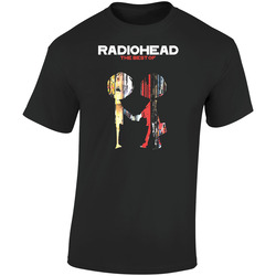 Radiohead Retro Graphic Unisex Soft Cotton Black T Shirt