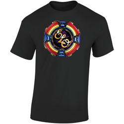 Elo Electric Light Orchestra Wallpaper Zaz Retro Graphic Unisex Soft Cotton Black T Shirt