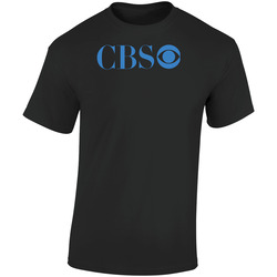 Cbs Channel 1 150417 Retro Graphic Unisex Soft Cotton Black T Shirt