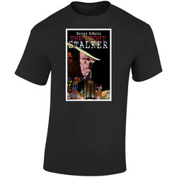 The Night Stalker Cool Vintage 70's Movie Retro Graphic Unisex Soft Cotton Black T Shirt