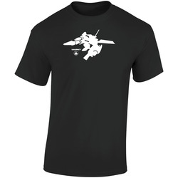 Battletech Robotech Valkirie Stencil Retro Graphic Unisex Soft Cotton Black T Shirt
