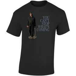 No Country For Old Men Anton 2 Retro Graphic Unisex Soft Cotton Black T Shirt