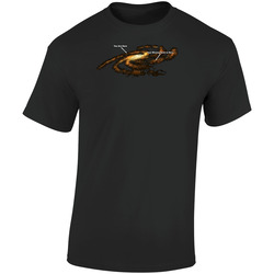 You Are Here - Your Missing Sock Is Here Retro Graphic Unisex Soft Cotton Black T Shirt