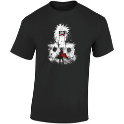 Naruto Shippuden T Shirt Sennin Modo Jiraiya  Retro Graphic Unisex Soft Cotton Black T Shirt
