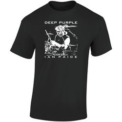 Ip Retro Graphic Unisex Soft Cotton Black T Shirt