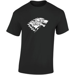 House Stark Winter Menb Retro Graphic Unisex Soft Cotton Black T Shirt