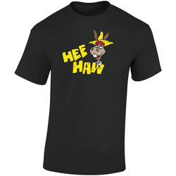 Sdfbdf Hee Haw Retro Graphic Unisex Soft Cotton Black T Shirt