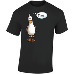 Disney Parks Men B Retro Graphic Unisex Soft Cotton Black T Shirt