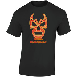 Lucha Underground Libre Fight Mask T Shirt Xsm-6xl Rey Mysterio Tee Retro Graphic Unisex Soft Cotton Black T Shirt