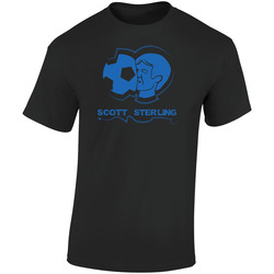 Scott Sterling! Black Retro Graphic Unisex Soft Cotton Black T Shirt