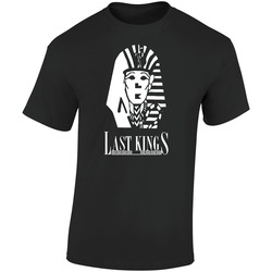 King Hitam Retro Graphic Unisex Soft Cotton Black T Shirt