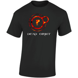 Dead Orbit Retro Graphic Unisex Soft Cotton Black T Shirt