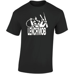 Lench Retro Graphic Unisex Soft Cotton Black T Shirt