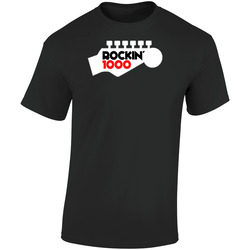 Rockin' 1000 1 Ken Black Retro Graphic Unisex Soft Cotton Black T Shirt