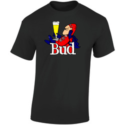 Budweiser Retro Graphic Unisex Soft Cotton Black T Shirt