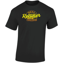 Mesa Boogie Dual Rectifier Logo Retro Graphic Unisex Soft Cotton Black T Shirt