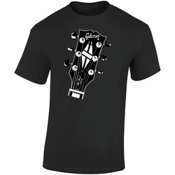 Gib7 Hitam Retro Graphic Unisex Soft Cotton Black T Shirt