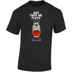 Just Fight Me Floyd Mayweather Manny Pacquiao Las Vegas May 2nd Retro Graphic Unisex Soft Cotton Black T Shirt
