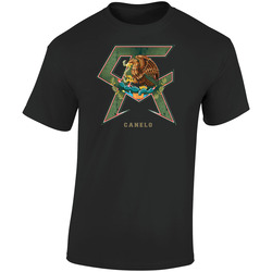 Canelo2 Retro Graphic Unisex Soft Cotton Black T Shirt