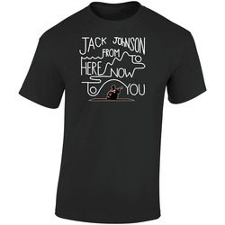Jack Retro Graphic Unisex Soft Cotton Black T Shirt