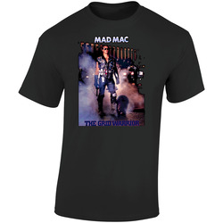 Retro Chicago Football Jim Mcmahon Mad Mac Retro Graphic Unisex Soft Cotton Black T Shirt