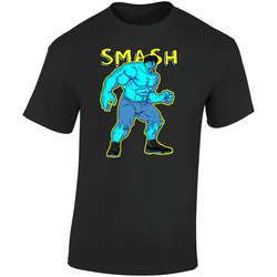 J11gammablluehulkblck Retro Graphic Unisex Soft Cotton Black T Shirt