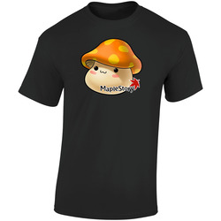 Maplestory Retro Graphic Unisex Soft Cotton Black T Shirt