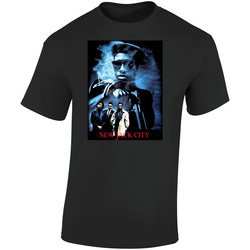New Jack City Gangster Movie Retro Graphic Unisex Soft Cotton Black T Shirt