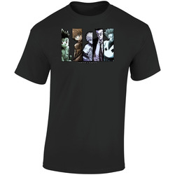 Hunter X Hunter Anime Retro Graphic Unisex Soft Cotton Black T Shirt