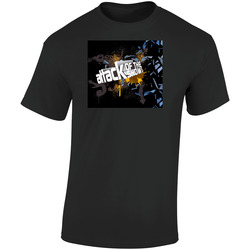 Attack Of The Show Tv Retro Graphic Unisex Soft Cotton Black T Shirt