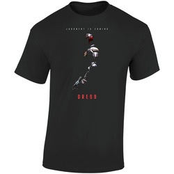 Judge Dredd Judgement Is Coming Movie Retro Graphic Unisex Soft Cotton Black T Shirt