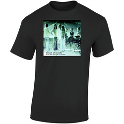 Music Has The Right To Children Boards Of Canada Retro Graphic Unisex Soft Cotton Black T Shirt