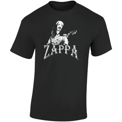 Frank Zappa Retro Graphic Unisex Soft Cotton Black T Shirt