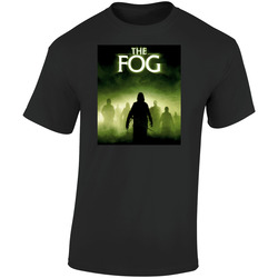 The Fog Retro Graphic Unisex Soft Cotton Black T Shirt