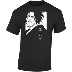 Samurai Champloo Anime Retro Graphic Unisex Soft Cotton Black T Shirt