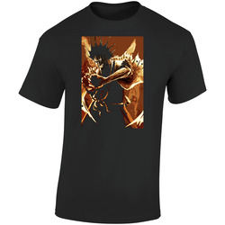 Kenpachi Anime Manga Bleach Shinigami Retro Graphic Unisex Soft Cotton Black T Shirt