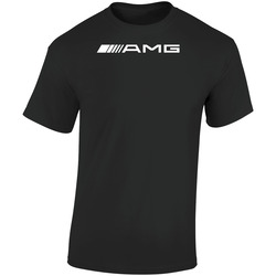 Mercedes Benz Amg Logo Car Retro Graphic Unisex Soft Cotton Black T Shirt