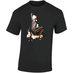 Steve Lukather Toto Guitarists Retro Graphic Unisex Soft Cotton Black T Shirt