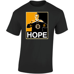 Boston Hope Dougie Hamilton Retro Graphic Unisex Soft Cotton Black T Shirt