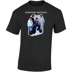 Degrassi Downtown Sasquatch Retro Graphic Unisex Soft Cotton Black T Shirt
