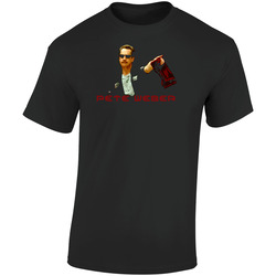 Pete Weber Bowling Player Sports Retro Graphic Unisex Soft Cotton Black T Shirt