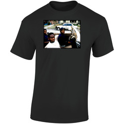 Boyz N The Hood Movie Retro Graphic Unisex Soft Cotton Black T Shirt