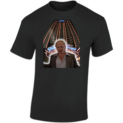 Back To The Future Biff Pleasure Paradise Retro Graphic Unisex Soft Cotton Black T Shirt