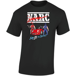 Narc Arcade Retro Video Game Retro Graphic Unisex Soft Cotton Black T Shirt