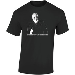 Don Cherry Canada Hockey fights FRANK Retro Graphic Unisex Soft Cotton Black T Shirt